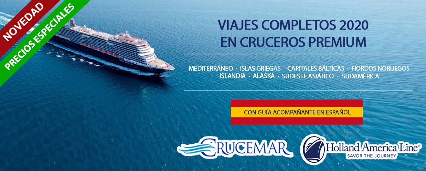 Holland America Line cruceros premium 2020